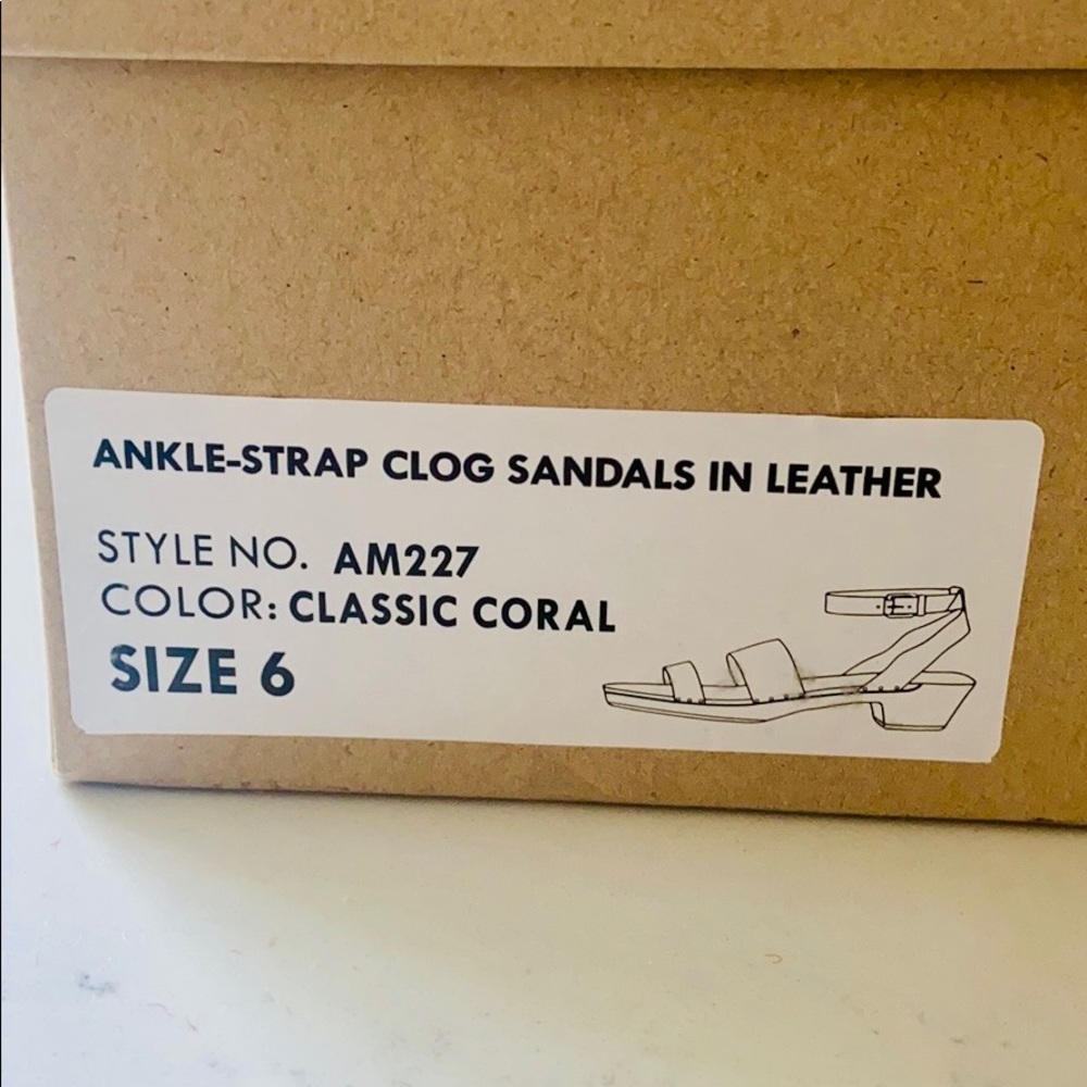 Madewell Coral Color The Jodi Clog - Picture 11 of 16